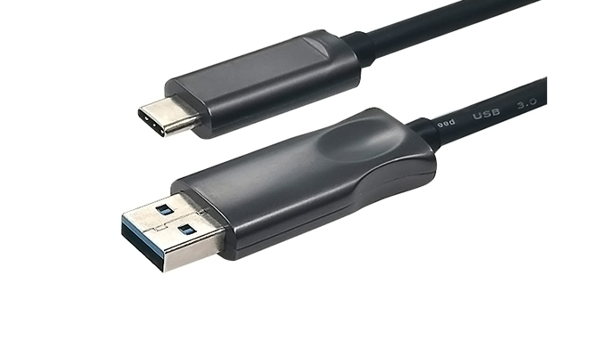 USB A-C AOC cable