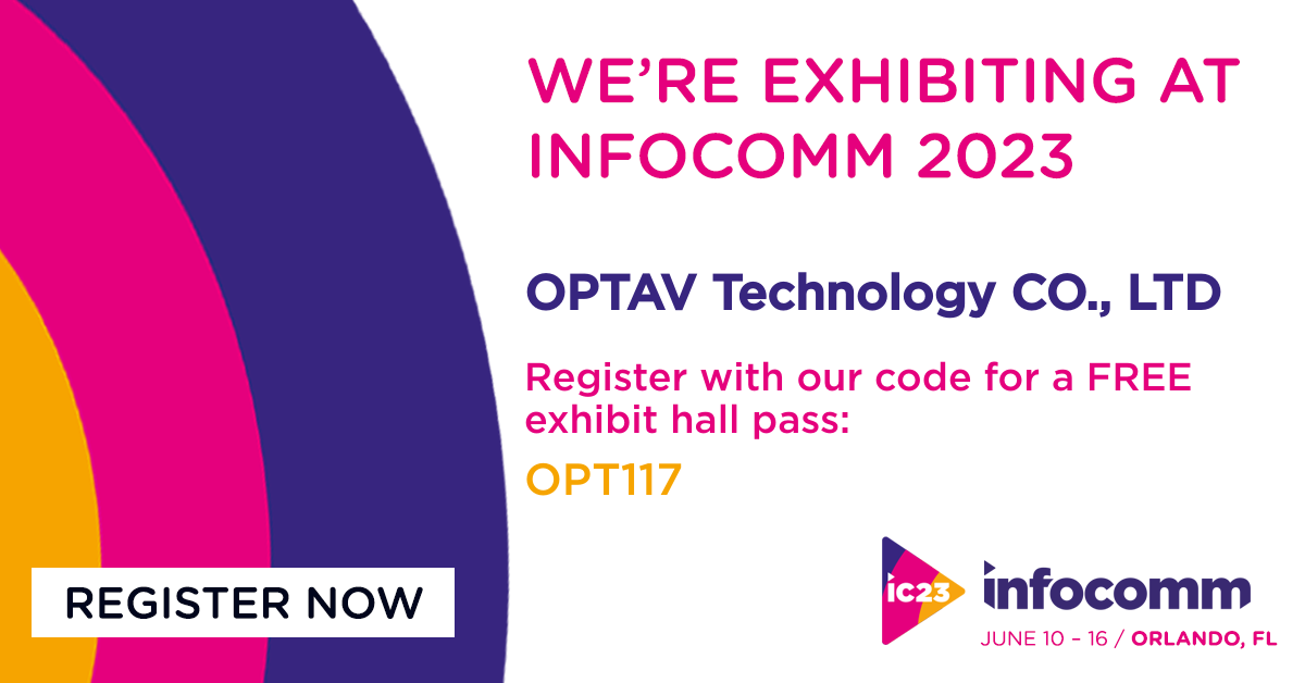 We're Exhibiting At Infocomm2023!! See you there~