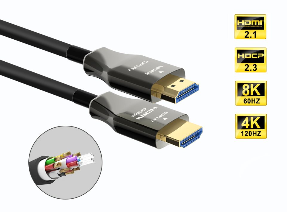 HDMI 2.1 AOC cable