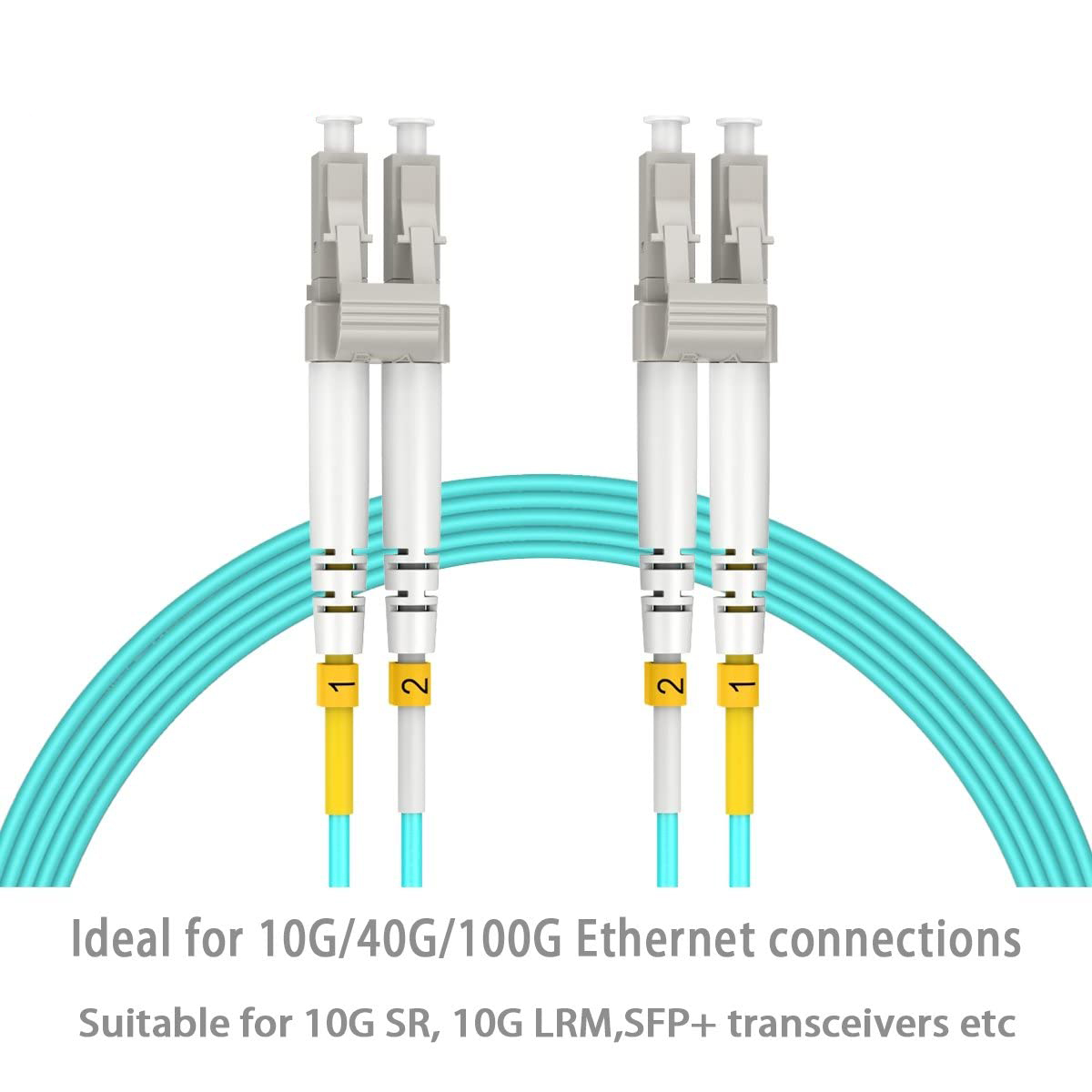 OM3 LC to LC Multimode Fiber