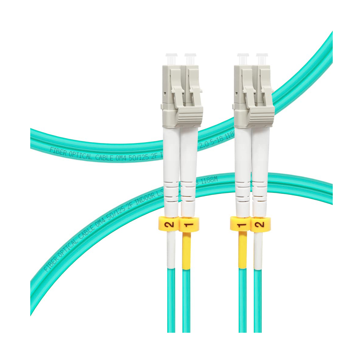 OM4 LC to LC Fiber Patch Cable