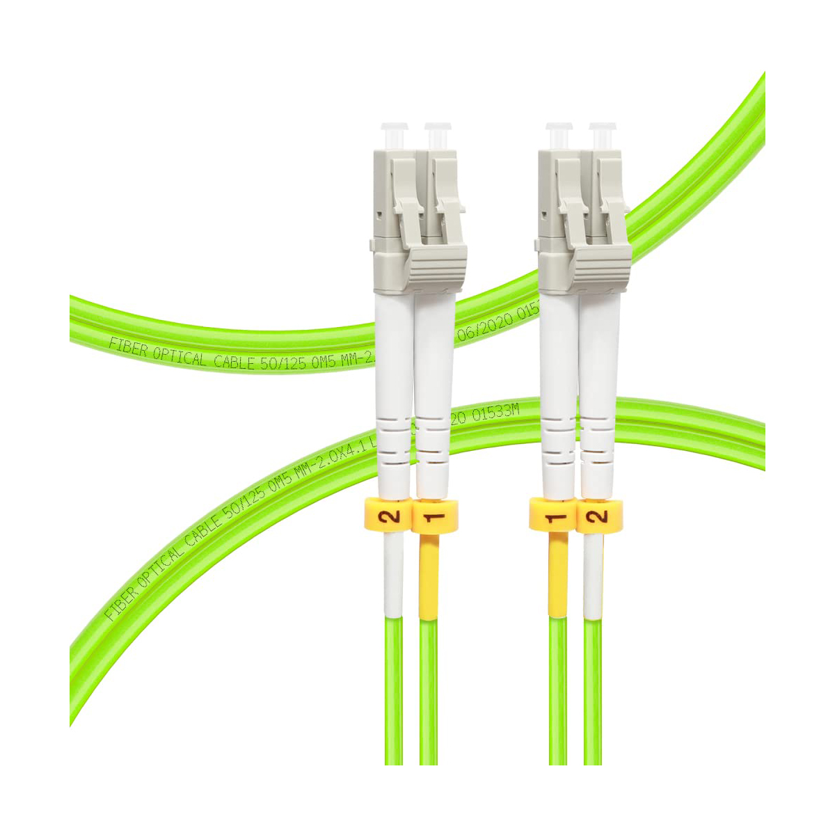 OM5 LC to LC Fiber Patch Cable
