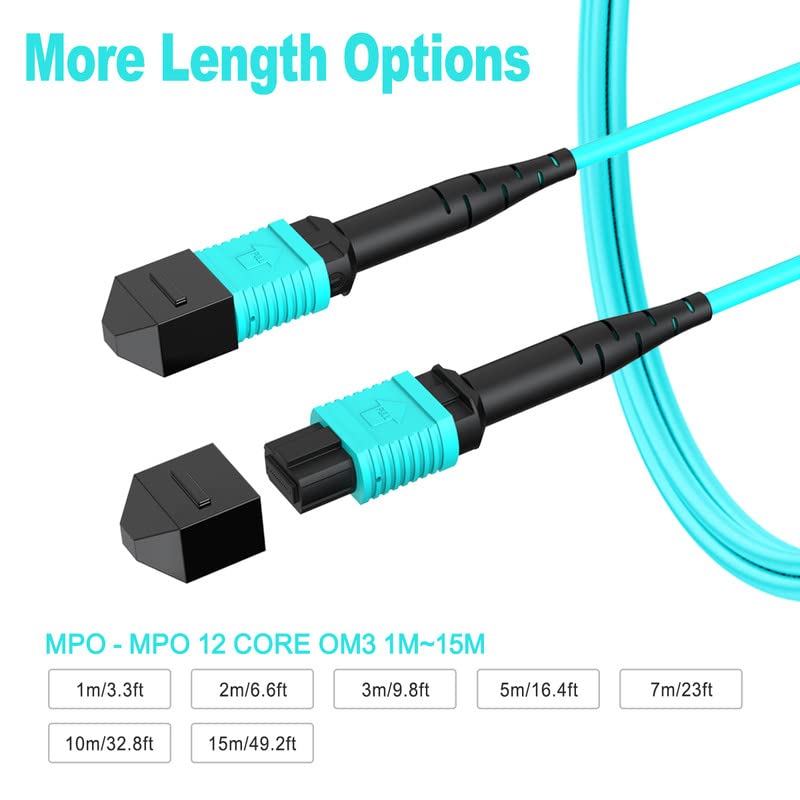 MPO to MPO Fiber Patch Cable
