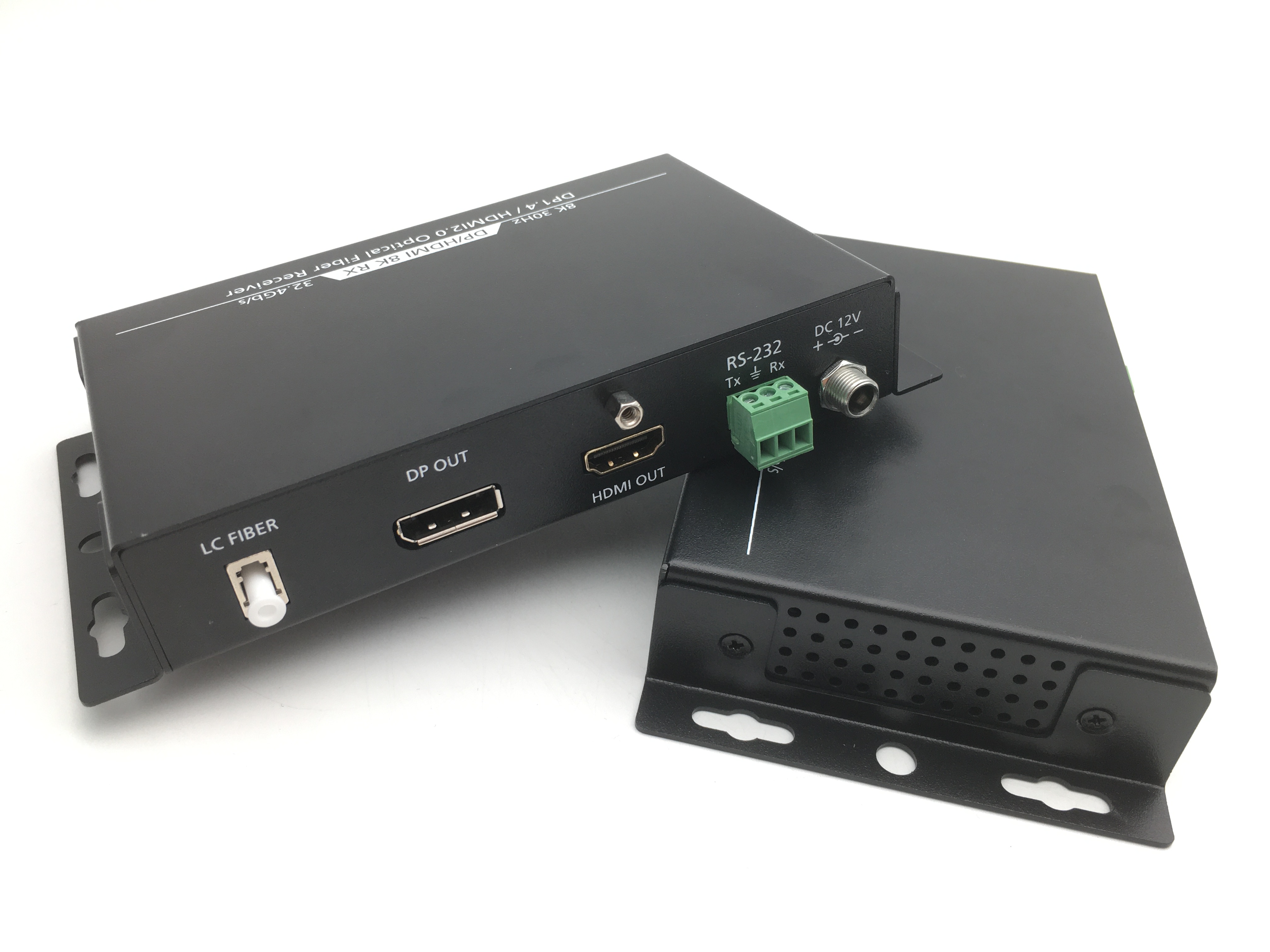 DP 1.4 Single Fiber Extender with HDMI out-8K@30HZ/4K@120HZ