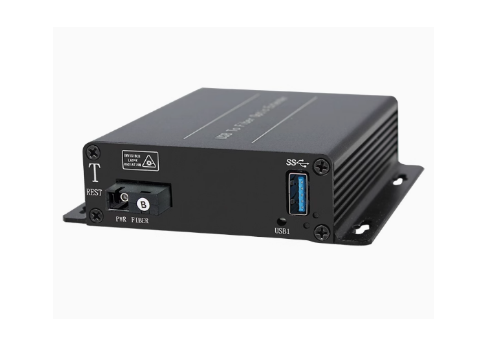 USB 2.0 to SC Optical Fiber Extender: 1 port