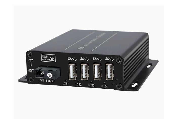 USB 2.0 to SC Optical Fiber Extender: 4 port