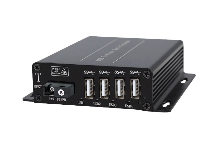 USB 2.0 to SC Optical Fiber Extender: 4 port