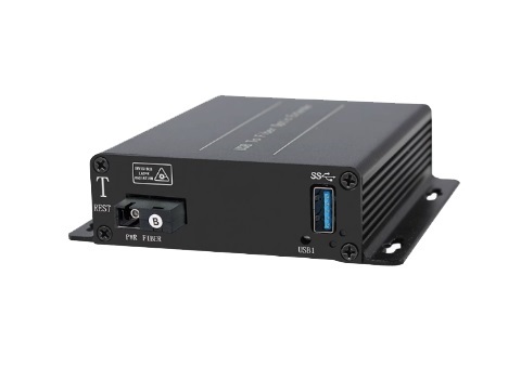 USB 2.0 to SC Optical Fiber Extender: 1 port