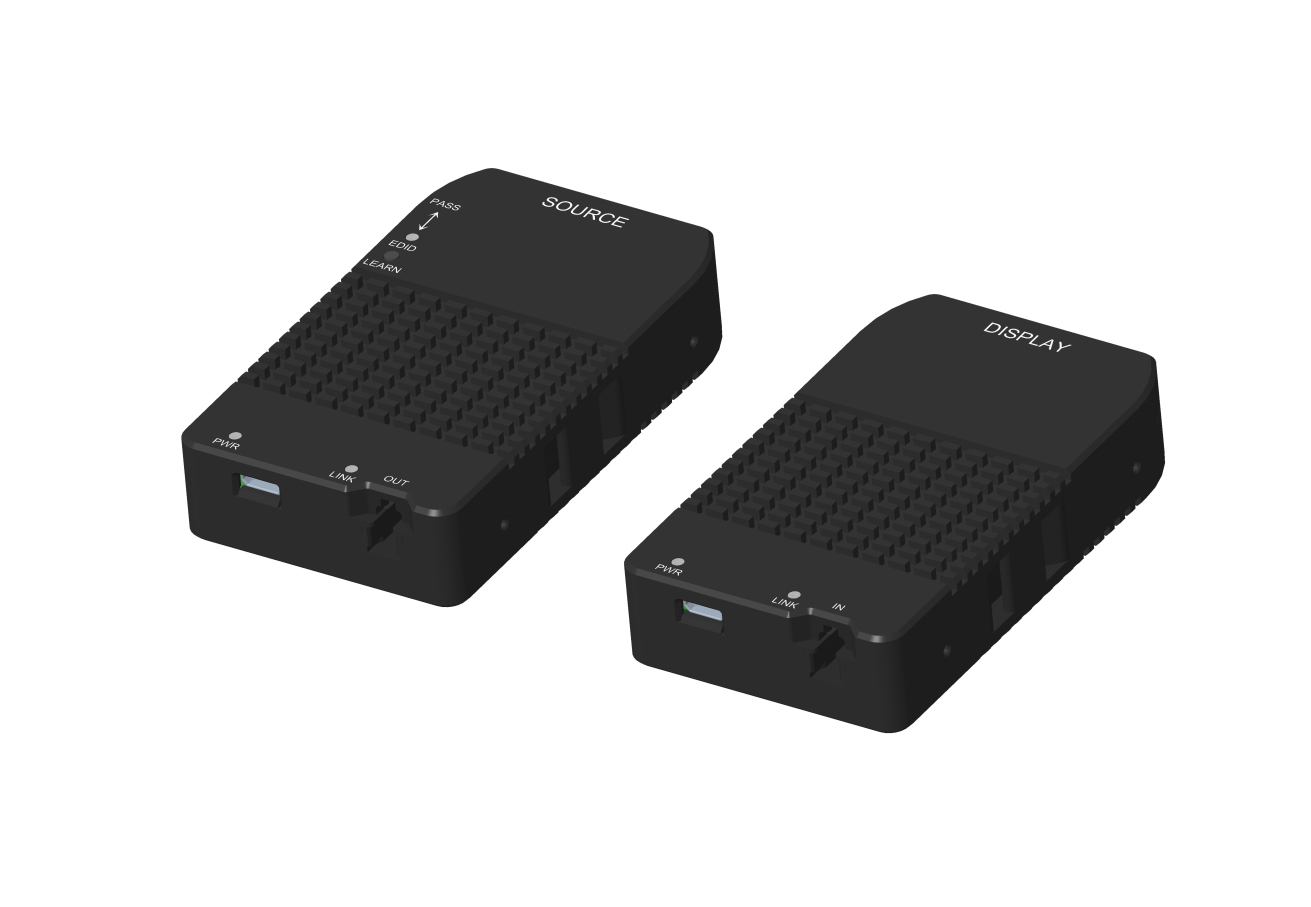  Detachable HDMI 2.0 Single Fiber Extender: Single-mode LC